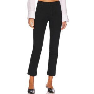 MOTHER Black Flare Jeans
